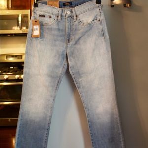 Ralph Lauren “The Chrystie Kick Flare Crop” Jeans